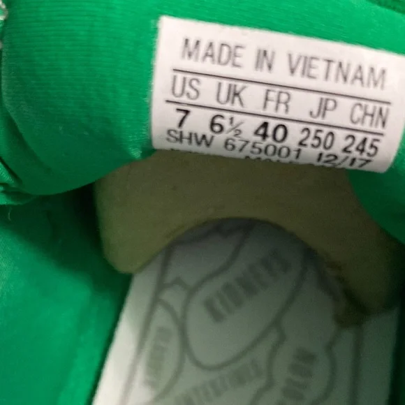 Adidas Pharrel Williams Green Sneakers - Picture 7 of 7